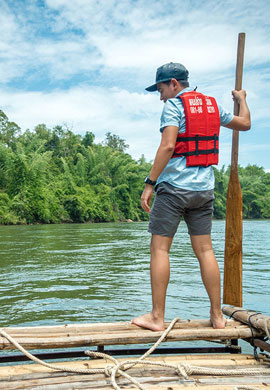 Bamboo Rafting